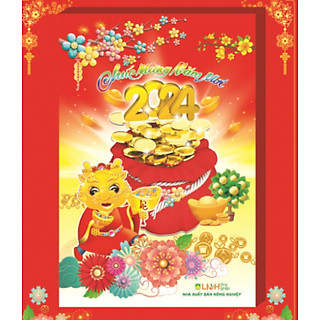 Lịch 2024 - Bloc Siêu Đại NN09 (KHÔNG BÌA)