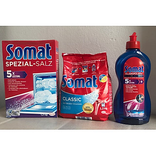 Bộ sản phẩm Bột rửa bát Somat ( Hàng nhập khẩu )