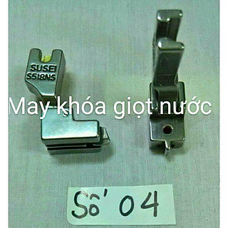 Chân vịt tra dây kéo giọt nước may cong nghiep, chân vịt tiện dụng cho chị em