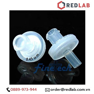 Đầu lọc Nylon Finetech Nylon013N045I đường kính 13 mm, lỗ lọc 0.45 μm