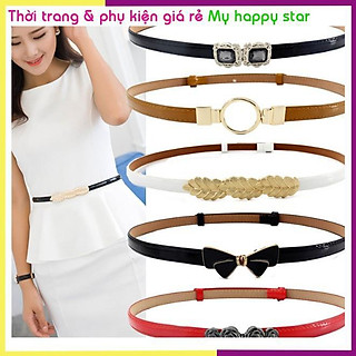 Thắt lưng nữ da nhiều mẫu dễ thương