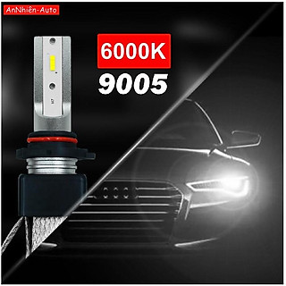 Cặp Đèn Pha Siêu Sáng 9005/HB3/H10 - Đèn LED CSP 2019 Sáng Trắng 6000K (Giá 1 Đôi)