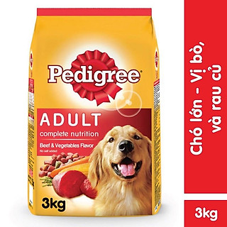 Thức Ăn Hạt Pedigree Adult Cho Chó Con Vị Bò