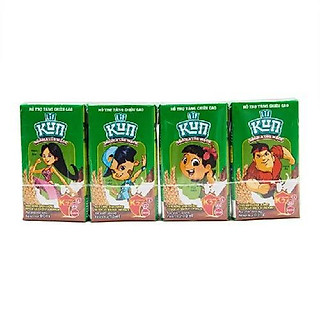 Kun sữa Sôcôla lúa mạch thùng 48 hộp x110ml