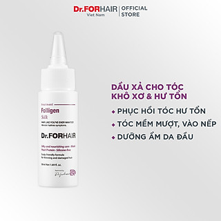Dầu xả chăm sóc tóc chắc khỏe cải thiện tình trạng rụng tóc Dr.FORHAIR FOLLIGEN SILK TREATMENT