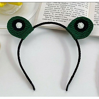 Bờm băng đô cài tóc tai thỏ, tai gấu, tai ốc sên. Bờm tóc hình động vật