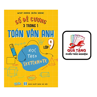 Sách - Sổ Tay Đề Cương Toán Văn Anh 9 SKETCHNOTE
