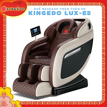 Ghế Massage Toàn Thân Cao Cấp King Edo 4D Lux-E5 - Máy...