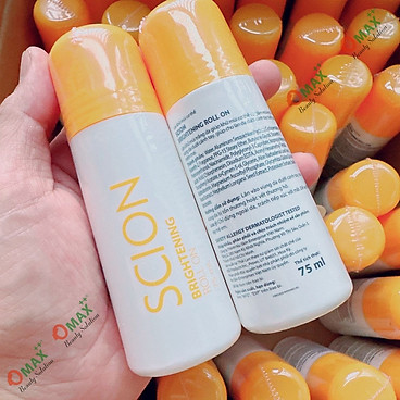 Mua Lăn Khử Mùi SCION Brightening Roll-on 75ml Nhập Thailand- Ngăn Mùi Hôi Nách - Không Làm Ố Áo - Làm Sáng Da Dưới Cánh Tay - Scion - Thailand tại ABEC Beauty Solution