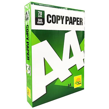 Mua Giấy Photo The Sun A4 70 Gsm (500 Tờ) tại Nhà sách Fahasa