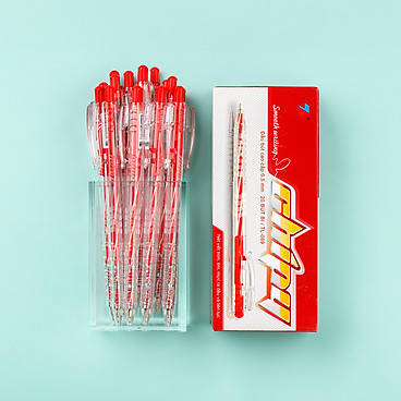 Mua Combo 20 cây Bút bi Thiên Long TL-089 - Màu sắc Đỏ tại Thiên Long Official Store