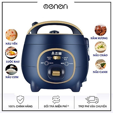 Trang Tổng Hợp Sản Phẩm Sale HOT Online Nồi cơm điện mini Chigo 0.8L - CFXB15E dùng cho 1-2 người ăn công suất 350W nấu nhanh ruột chống...