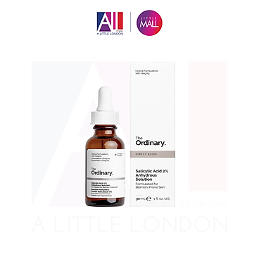 Tinh chất tẩy da chết 2% BHA The Ordinary Salicylic Acid Anhydrous Solution/Solution 30ml (Bill Anh)