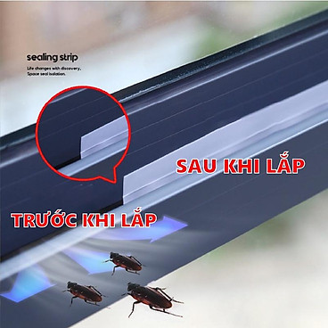 Mua Gioăng cao su dán khe hở cửa, miếng dán...