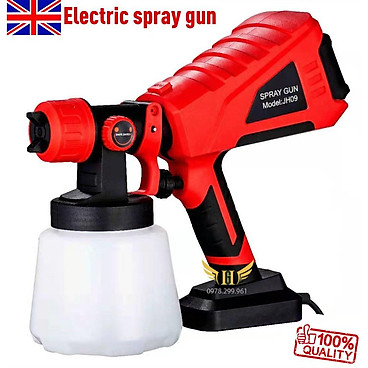 Mua Máy Phun Sơn Cầm Tay SPRAY - JH09 - Dùng điện 220V - Công suất 600W - Bình 1lLít tại HOÀNG GIA Tools