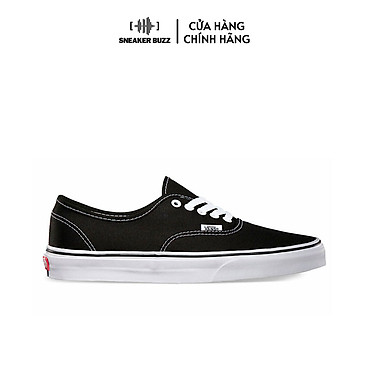 Mua Giày Sneaker Unisex Authentic Vans - VN000EE3BLK - 36.5 tại Sneaker Buzz