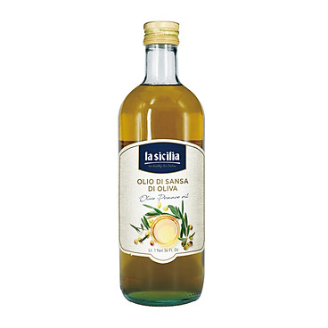 Dầu Oliu Tinh Luyện Olive Pomace La Sicilia (Ý) 1 Lít