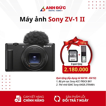 Mua Máy Ảnh Sony ZV-1 II (Mark 2) - Hàng Chính Hãng tại Anh Đức Digital