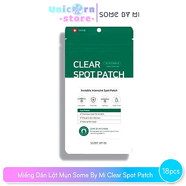 Miếng Dán Hỗ Trợ Trị Mụn Some By Mi Clear Spot Patch 18Pcs