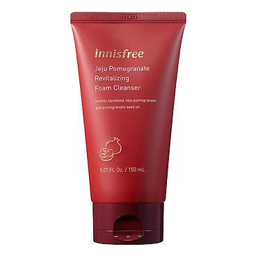 Sữa Rửa Mặt Ngăn Ngừa Lão Hóa Da Innisfree Jeju Pomegranate Revitalizing Foam Cleanser (150Ml)