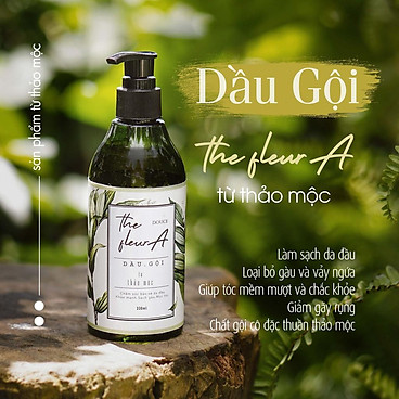 Dầu Gội Thảo Mộc the FleurA Bồ Kết Cô Đặc Sạch Gàu,...