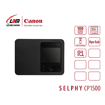 Mua Máy In Ảnh Canon CP1500 (Màu Đen) - Hàng Chính Hãng tại LBM Store