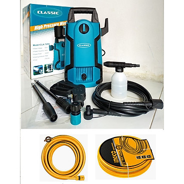 Mua Máy xịt rửa xe áp lực cao Classic CLA-70PA ( tặng 5m dây cấp nước mềm hiệu INGCO HPH2001 ) tại THẾ GIỚI XÂY DỰNG