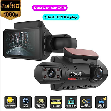 Mua Camer hành trình ô tô 2K Vehicle Blackbox DVR A68 ghi hình trước, sau, bên trong xe, độ phân giải 2K - GHI TRƯỚC+BÊN TRONG tại tstoresmartphone