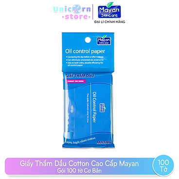 Giấy Thấm Dầu Mayan (100 Tờ / Gói)