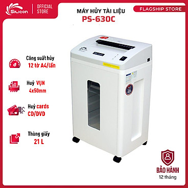 Mua Máy Hủy Tài Liệu Silicon PS-630C tại FUJIHOME OFFICIAL STORE