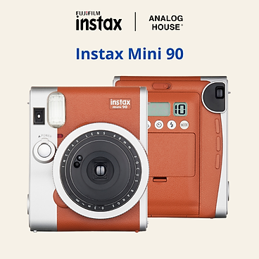 Mua Máy ảnh chụp lấy liền Fujifilm Instax Mini 90 - Hàng chính hãng - Nâu tại Analog House