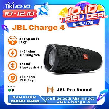 Loa Bluetooth Jbl Charge 4 - Chính Hãng