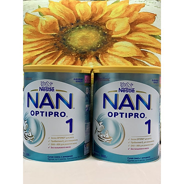 Combo 2 Hộp Sữa Bột Nestlé Nan Nga Optipro 1 (800G) - 0 Đến 6 Tháng