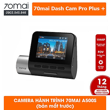 Mua Camera hành trình ô tô 70MAI Pro Plus A500S tích hợp sẵn GPS - Hàng Chính Hãng tại NTS Computer