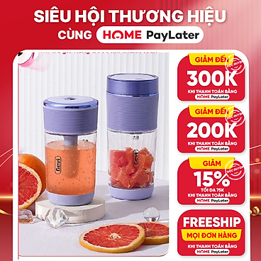 Mua Máy Xay Sinh Tố Cầm Tay GEVI (50W - 260ML) - Hàng Chính Hãng - Purple tại Nonostyle Official Store