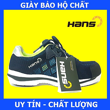 Mua [Hàng Chính Hãng] Giày Bảo Hộ Hans HS 90, Siêu Nhẹ, Chống Dập Ngón, Chống Đâm Xuyên - Xanh - 250(40) tại SHOP GIÀY BẢO HỘ