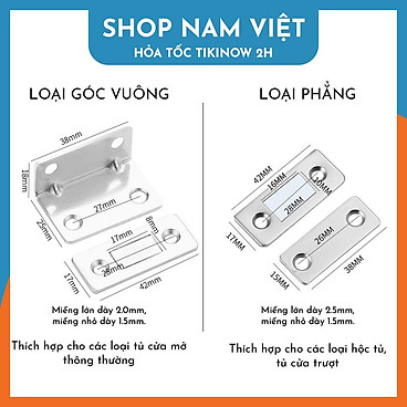 Mua Bộ Nam Châm Dán Cửa Giúp Giữ Cửa Tủ...