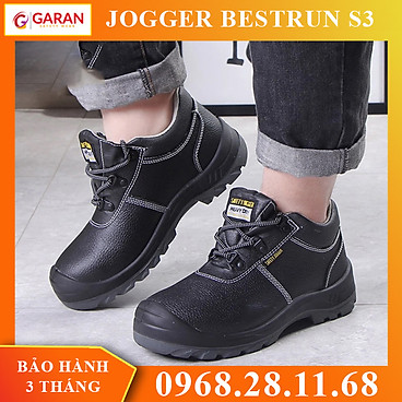 Mua Giày Bảo Hộ Nam Safety Jogger Bestrun S3 - Đen (Size 44) tại GA RAN
