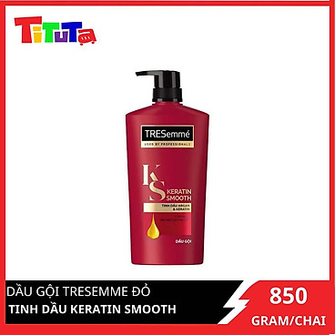 Dầu gội TRESEMME Keratin Smooth Cho tóc khô xơ rối Công thức...