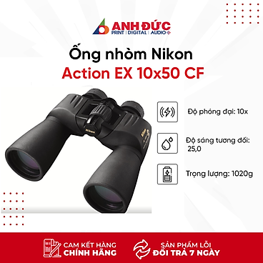 Mua Ống Nhòm Nikon Action EX 10x50 Waterproof - Hàng Chính Hãng tại Anh Đức Digital