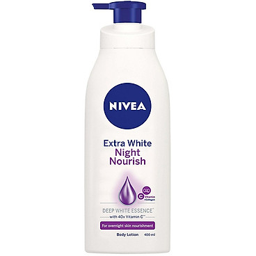 Sữa Dưỡng Thể Trắng Da Nivea Ban Đêm 400Ml - 88126