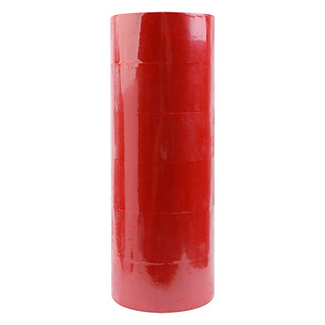 Mua Lốc 6 Cuộn Băng Keo Full Màu (80 yard x 5cm) - Đỏ tại vpp chợ lớn