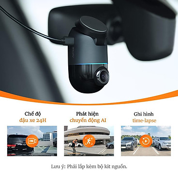 Mua Camera hành trình ô tô Sothing 70mai Omni X200 giám sát từ xa, xoay 360- Hàng chính hãng - Bộ Kit 4G tại SOTHING Xiangwu Official store