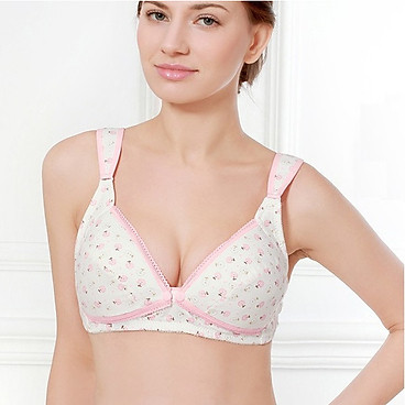 Mua Áo lót bầu Haint Boutique họa tiết mặc êm HB05 - hồng - 38 tại Haint Boutique Official