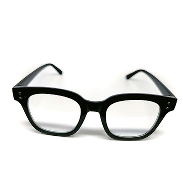 Mua Mắt kính thời trang chống bụi chữ V gọng nhựa vuông tròn K010 unisex nam nữ style giả cận, phong cách tri thức, lịch sự tại KIKOP Store