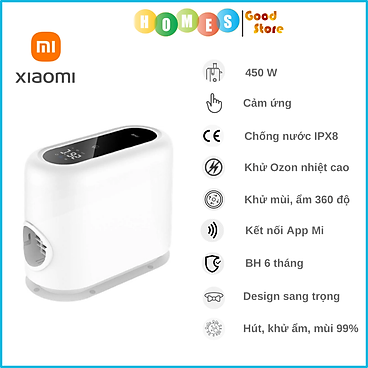 Mua Máy Sấy Khử Mùi Quần Áo, Giày XIAOMI FIVE Diệt Khuẩn Kết Nối App - Hàng Chính Hãng tại HOMES STORE