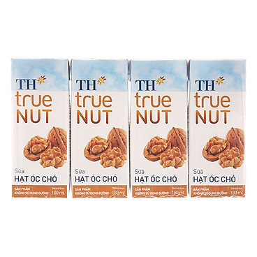 Thùng Sữa Hạt Óc Chó Th True Nut (180Ml X 48 Hộp)