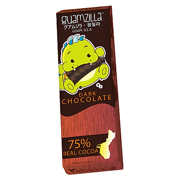 Socola Khủng Long Guamzilla (Socola Đen) - Dark Chocolate