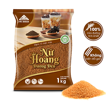 Mua Đường đen nữ hoàng Biên Hòa 1kg/túi tại TTC SUGAR