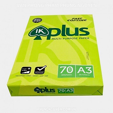 Mua Giấy IK Plus A3 70gsm tại Cửa Hàng Vpp Nguyễn Hiền